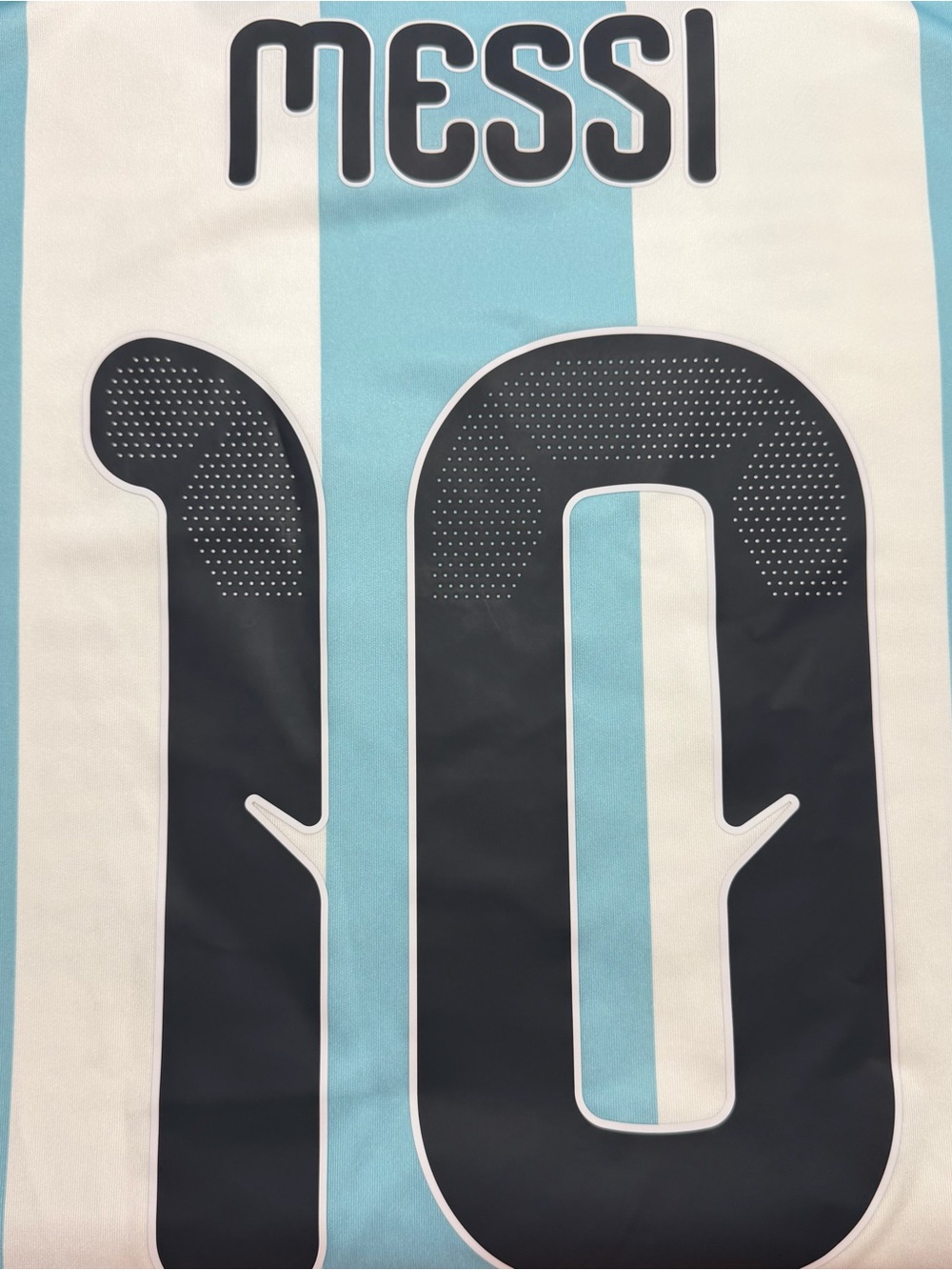 Adidas Argentina Lionel Messi #10 Home Jersey Men’s XL NWT Slim Fit - Picture 5 of 10